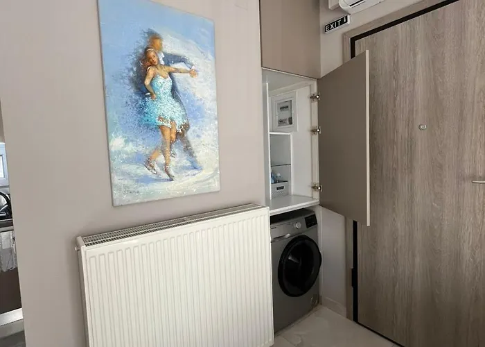 κομψό με δωρεάν πάρκινγκ Lägenhet